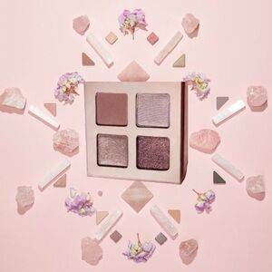 Rare Find! ATHR Beauty Rose Quartz Crystal Quad Eyeshadow Palette *BNIB